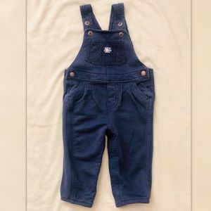 Soft Jogger Girls Overalls with Eyelet Detail